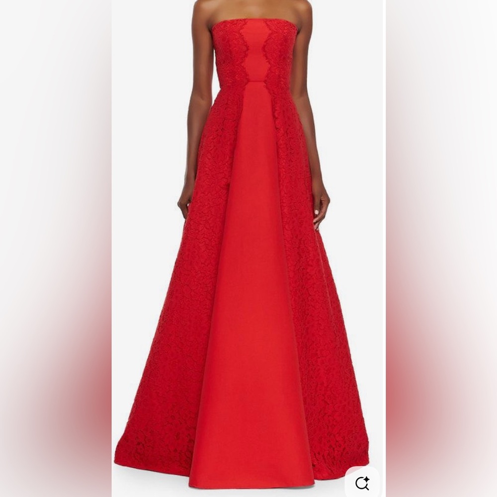Alexis Red Evening Gown